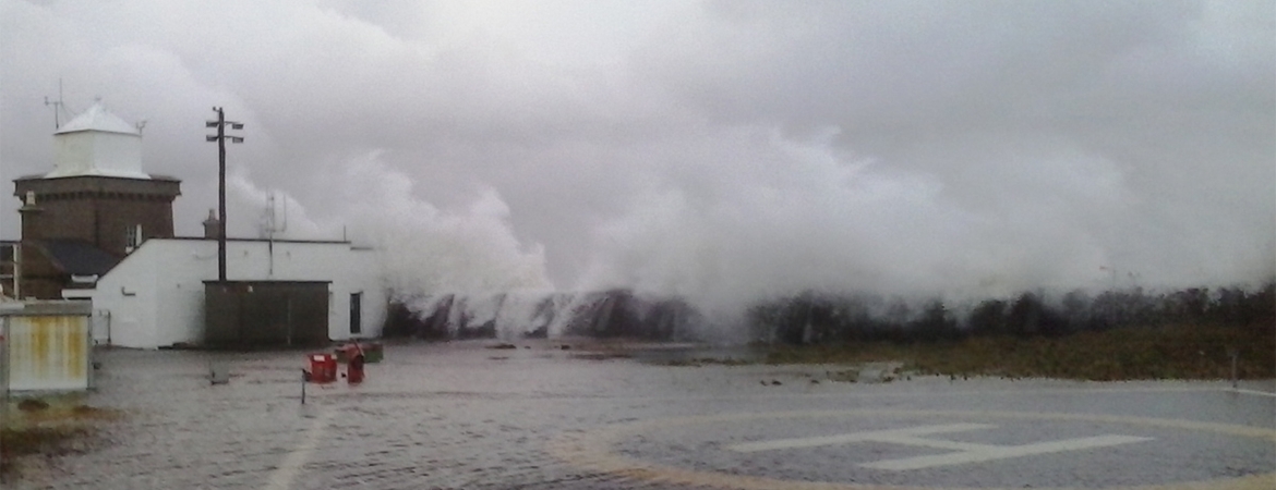 Storm Damage at Lighthouses